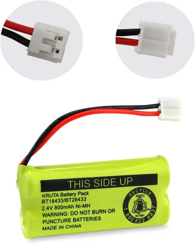 Miniatura 4 de BT18433 BT28433 2.4V 800mAh Ni-MH batería inalámbrica para teléfono compatible con BT18433/BT28433 CS6219 CS6229 DS6301 DS6151 DS6101 BT184342