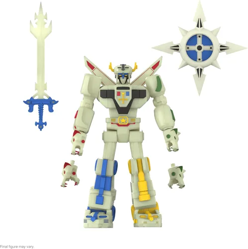 Miniatura 9 de Super7 Super Cyborg Voltron - Figura de acción Voltron de 11 pulgadas con accesorios, coleccionables clásicos de dibujos animados y juguetes retro