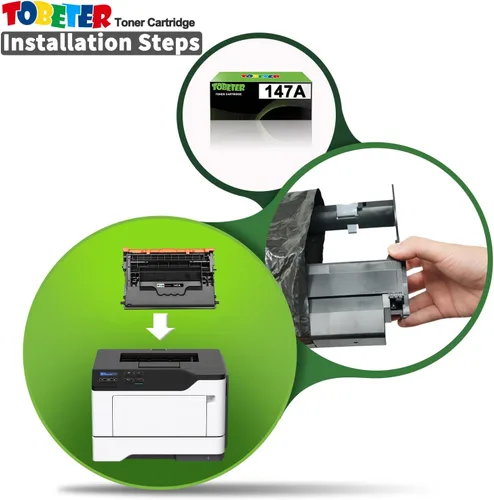 Miniatura 4 de Cartucho de tóner 147A para HP 147A W1470A para Enterprise M610n M611dn M611x M612dn M612x MFP M634h M635fht M635h M636fh Cartucho de tóner W1470A