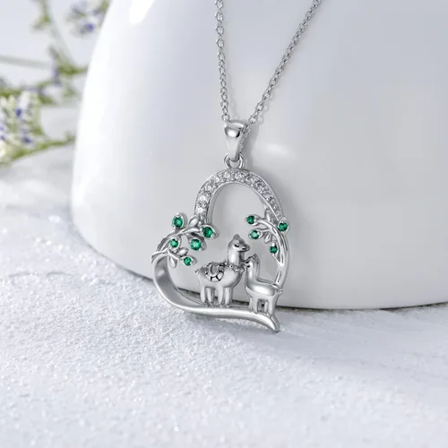 Miniatura 4 de RMREWY Collar de animal para mujer, plata de ley 925, delicado y bonito dije de animal, collar delicado con dije, regalo de cumpleaños, graduación