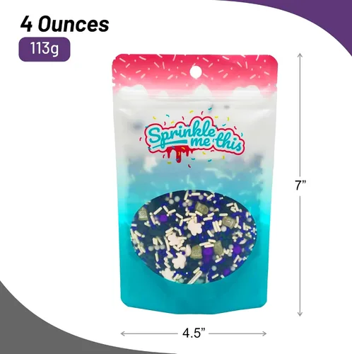 Miniatura 5 de Delicious & Deadly Graveyard Smash-RIP negro, violeta, morado, blanco, plata, mansión encantada de Halloween, otoño, colorido, chispas de caramelo