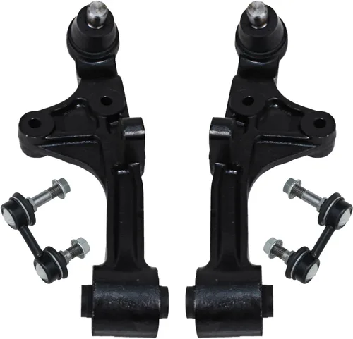Miniatura 159 de Detroit Axle - Kit de 4 brazos de control delanteros para Ford Mustang 05-10, 2 brazos de control inferiores, 2 puntales 2005 2006 2007 2008 2009