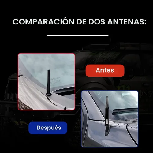 Miniatura 7 de Antena para camión, diseño de bandera estadounidense, con tapas de vástago de válvula, mástil de antena universal, accesorios de camión y auto