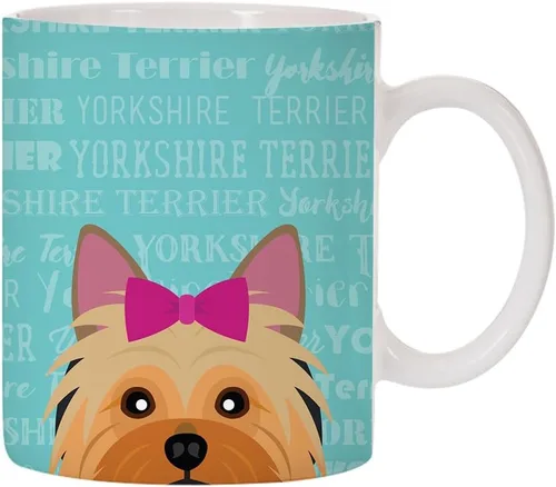 Miniatura 21 de Taza de café de cerámica con diseño de raza de perro de 11 oz (Border Collie)