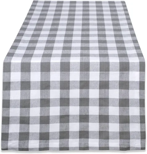 Miniatura 13 de Mantel DII 100 % algodón, lavable a máquina, para cena o picnic Verificación de verano