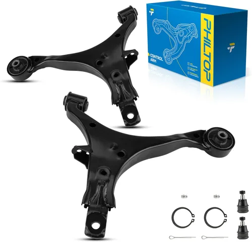 Miniatura 228 de PHILTOP Kit de suspensión delantera de 10 piezas, brazos de control inferiores con juntas de bola, eslabones de extremo de barra estabilizadora