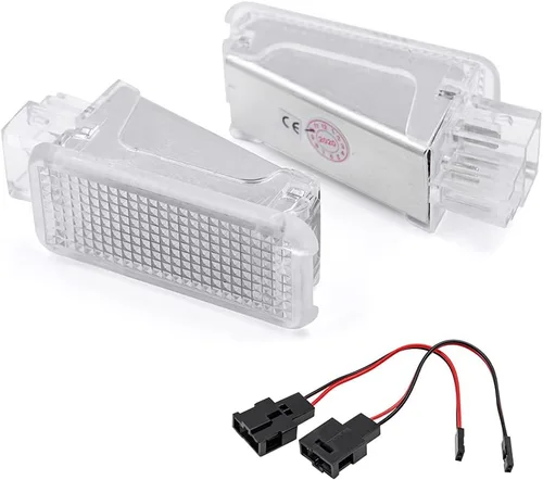 Miniatura 2 de Golf GTI MK5 MK6 Lámpara de Cortesía LED Interior para VW Touareg Eos Passat B5 B6 CC Golf 4/5/6 Sharan Beetle Caja de Guantes Roja Lámparas de Pie