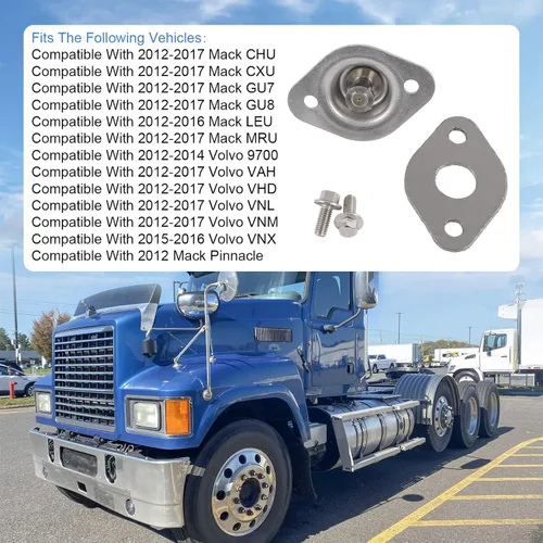 Miniatura 2 de Dosificador de combustible séptimo inyector compatible con Mack CHU CXU GU7 GU8 MRU MP7 MP8 Volvo VAH VHD VNL VNM D11 D13 D16 Reemplazar # 904-7915