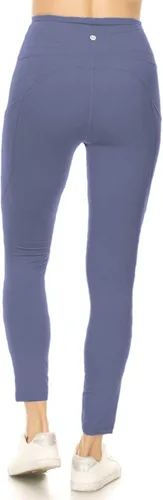 Miniatura 3 de Leggings Depot - Leggings de cintura alta 78. Pantalones de yoga deportivos con bolsillos laterales