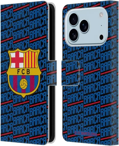Miniatura 34 de Head Case Designs Funda de piel con licencia oficial del FC Barcelona Barca Crest Patterns, tipo cartera, compatible con Apple iPhone 11