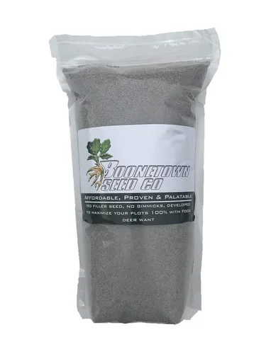 Boonetown Seed - Mezcla de semillas de trébol blanco, bolsa de 4 libras, cobertura de 5 acres, Lucky 4 Leaf White Dutch, Durana y trébol ladino