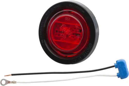 Grote 47472 Supernova - Luz LED de marcación de 2.5 pulgadas, kit (47122 + 91400 + 67001), color rojo