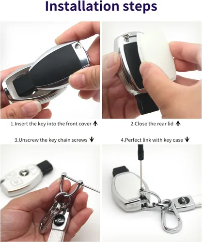Miniatura 7 de Funda adecuada para llaves, funda avanzada de poliuretano termoplástico suave, compatible con llave remota inteligente