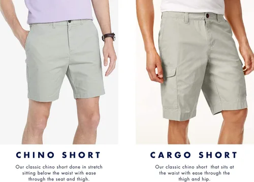 Miniatura 3 de Tommy Hilfiger Pantalones cortos cargo de algodón elástico con 6 bolsillos para hombre