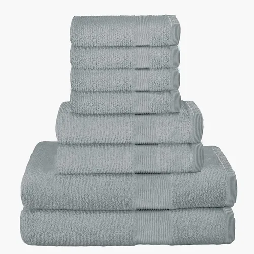 Miniatura 38 de Belizzi Home Toallas de Baño Extragrandes Premium de Algodón Paquete de 2, 35x70 - 100% Algodón Puro - Ideal para Uso Diario - Ultra Suave y Morado