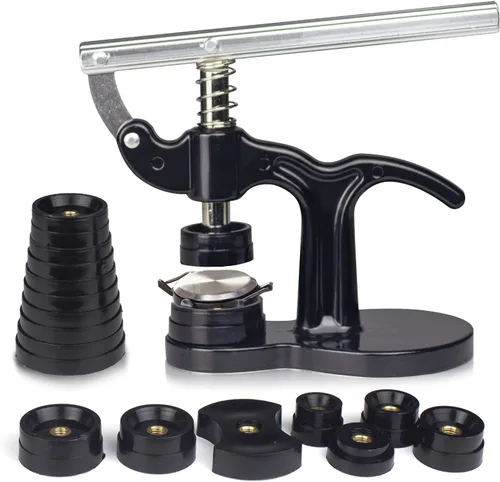 Miniatura 2 de Zistel Kit de herramientas de repuesto de batería de reloj 6 en 1, herramienta removedor de espalda de reloj para varios tipos de reloj