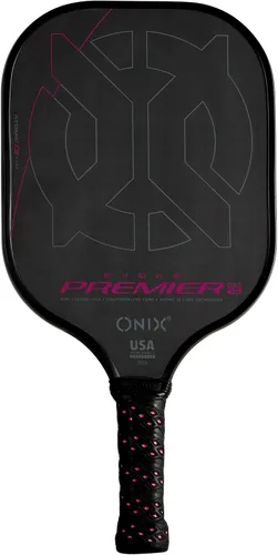 Miniatura 13 de Onix Carbon Fiber Surface Medium-Weight Premium Perforated Grip One-Piece Construction Pickleball Paddle