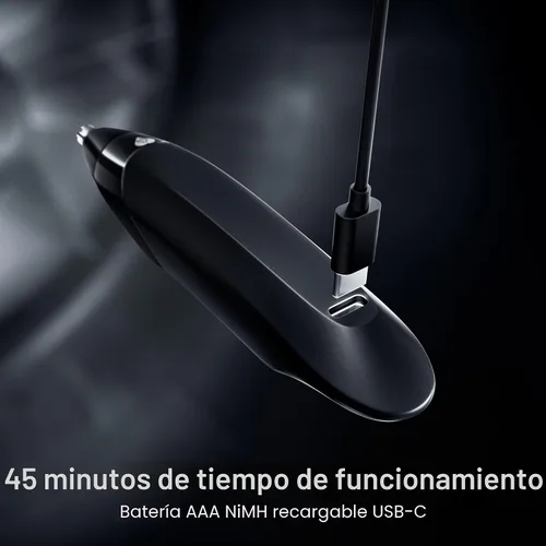 Miniatura 7 de MANSCAPED® The Weed Whacker® 2.0 Cortadora eléctrica de vello nasal y de orejas – Herramienta de precisión de 7,000 RPM con batería recargable, uso