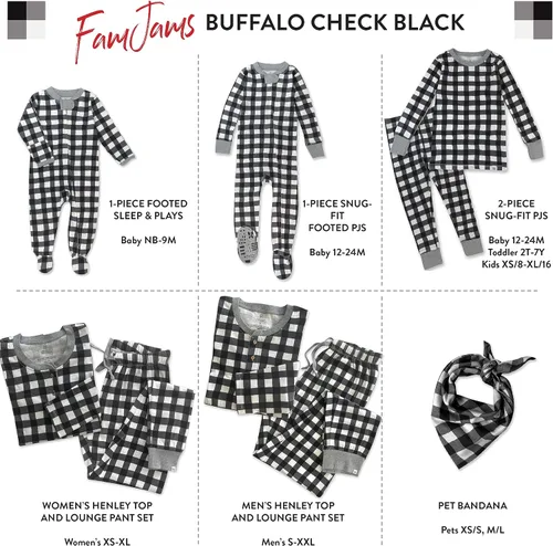 Miniatura 2 de HonestBaby - Pijama familiar navideña de algodón orgánico