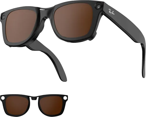 Miniatura 9 de HIBLOKS Clips polarizados para Ray-Ban Meta Wayfarer (RW4008 y RW4012 Grande 53-22), clips de decoloración compatibles con Ray-Ban Meta Wayfarer Gen