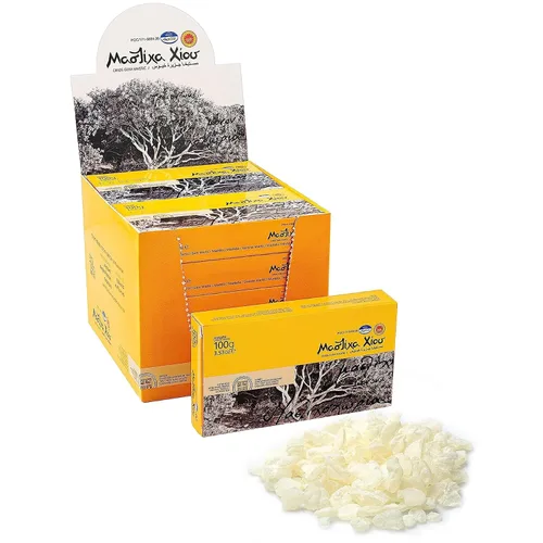 Miniatura 7 de Chios Mastiha Mastica 3.52 oz 3.53 oz Lágrimas Grandes de Grecia, Mastiha Mastiha Natural 100% Auténtica, Baja en Calorías y Varios Beneficios