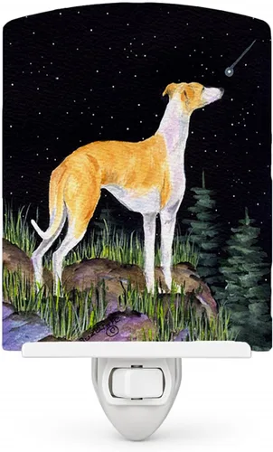 Miniatura 49 de Tesoros de la Caroline Noche estrellada Chihuahua Luz, 6" x 4," Multicolor Chihuahua 08
