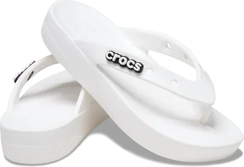 Miniatura 8 de Crocs Womens Classic Flip Flops Platform Shoes Wedge Sandal