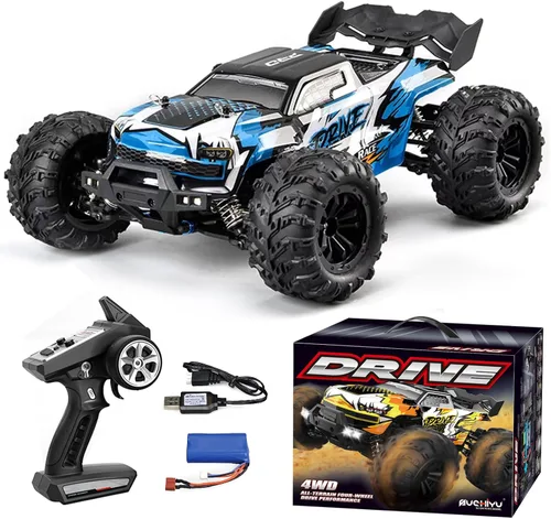 Miniatura 12 de Auto RC rápido sin escobillas 1/12 para adultos, 4WD eléctrico todoterreno RC Monster Truck, 60KM/H de alta velocidad RC coche con Hobbywing ESC
