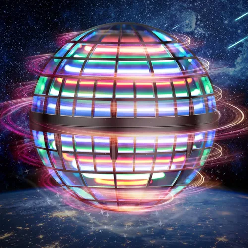 LEMATRIX Juguete de bola de orbe volador, bola flotante Boomerang Fly Fidget Spinner, juguetes geniales regalos para niños de 6 7 8 9 10 11 12 años