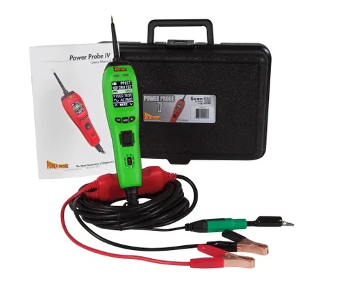 Power Probe IV - [Herramienta de prueba de diagnóstico automotriz para automóviles, medidor de voltaje digital, resistencia de corriente AC/DC,