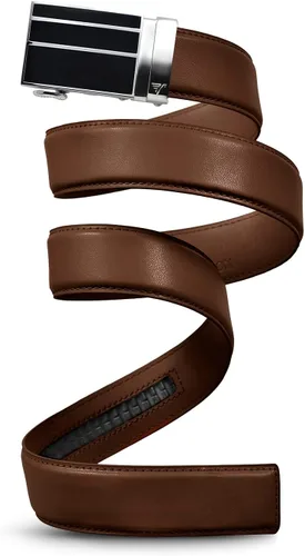 Miniatura 17 de Mission Belt Cinturón de trinquete de cuero para hombre, colección 3Bar