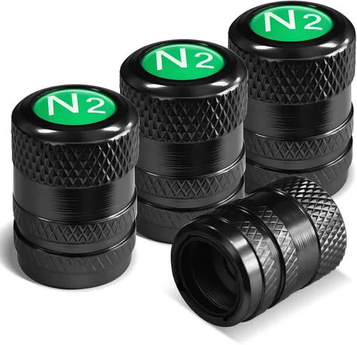 4 fundas para vástago de válvula de neumático de automóvil, tapas de vástago de válvula, cubiertas de aluminio a prueba de polvo con logotipo de