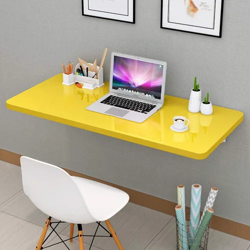 Miniatura 4 de Mesa plegable de pared, mesa de comedor de cocina, mesa flotante de pared, estante de garaje, escritorio de ordenador para oficina, escritorio