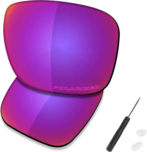 Miniatura 27 de SAUCER Premium Replacement Lenses & H20 Screwdriver & Nose Pieces for Oakley Holbrook Metal OO4123 UV400 Protection