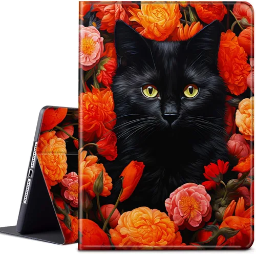 Miniatura 48 de Funda para tablet Kindle Fire 7 2019/2017 lanzamiento 9ª/7ª generación 7 pulgadas, ligera, protectora de piel sintética, cubierta inteligente