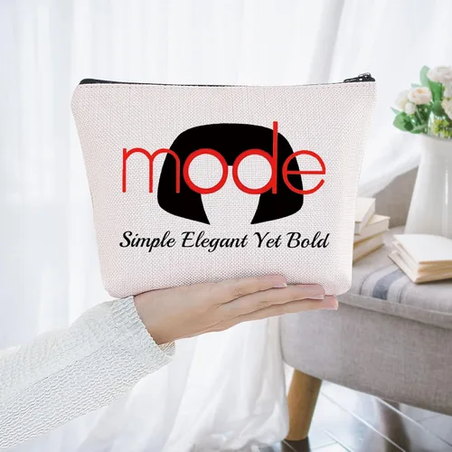 Miniatura 6 de BWWKTOP Edna Fans - Bolsa de maquillaje para cosméticos, regalos inspirados en películas, simple, elegante pero audaz, bolsa con cremallera Edna