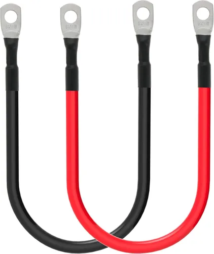 Miniatura 22 de Cable de batería 1/0 AWG 1/0AWG Calibre Cables de inversor de batería para automotriz, solar, marino, barco, RV, automóvil, motocicleta