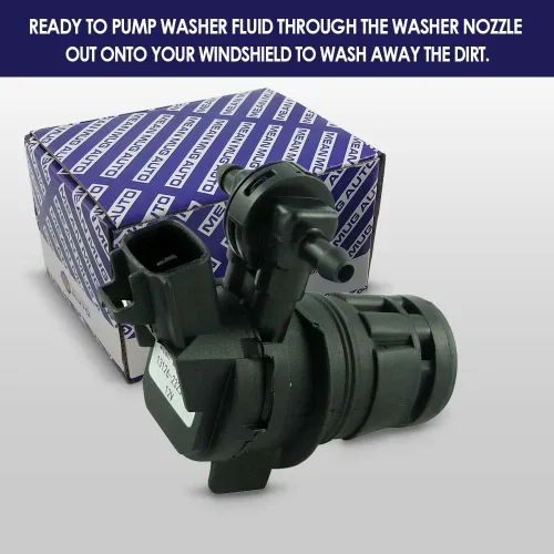 Miniatura 7 de 13126-232316A Bomba de lavaparabrisas con arandela - Motor lavaparabrisas compatible con Honda, Lexus, Mazda, Toyota - Reemplaza el número OEM
