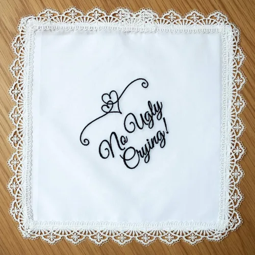 Miniatura 4 de Divertidos pañuelos de boda Juego de 6 8 colores, 2 citas más disponibles