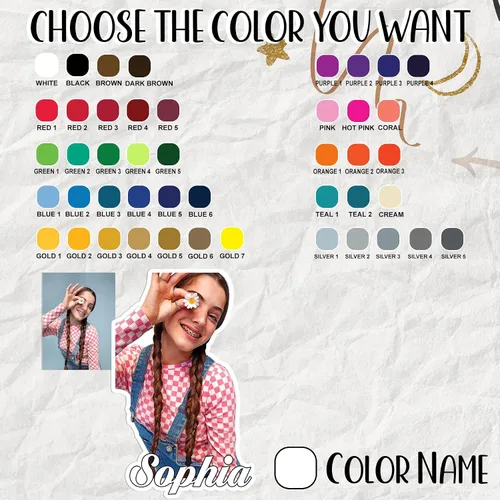 Miniatura 2 de Calcomanía de foto personalizada, calcomanías de novia, novio, nombre de foto personalizada, calcomanía de vinilo impermeable para botella de agua