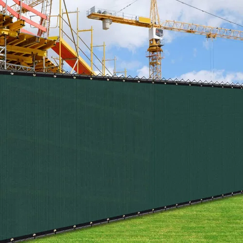 Miniatura 11 de iCover 3x10 pies de valla de pantalla de privacidad para balcón, cubierta de valla de barandilla resistente a los rayos UV para porche, terraza, Gris