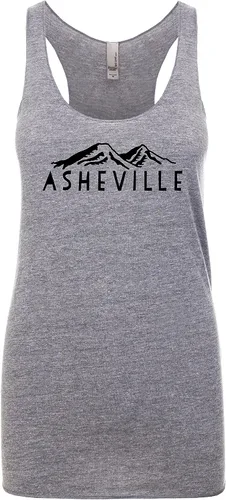 Miniatura 30 de North Carolina Themed Women's Graphic Racerback Tank Top by Moonlight Makers, Gift for Her, Shirts with Sayings, Yoga Tee