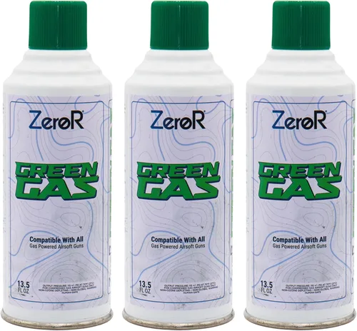Miniatura 15 de ZeroR® Green Gas Fuel for Airsoft Pistols 13.5 fl oz Each (11.8 oz by Total Weight)