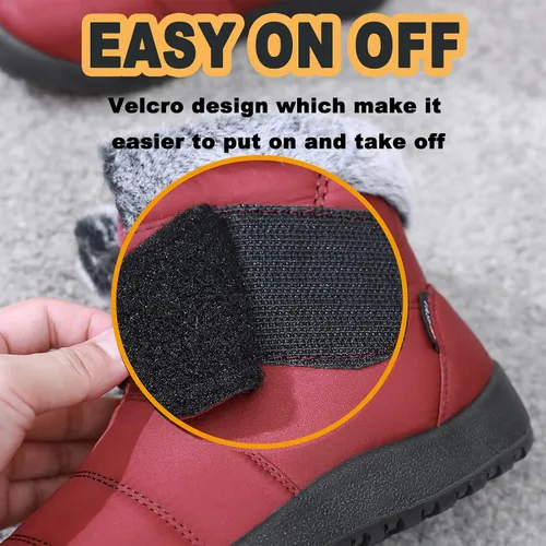 Miniatura 5 de Botas de invierno para mujer, botas de nieve para mujer, botas de nieve para mujer, botas de invierno para mujer, botas de nieve impermeables