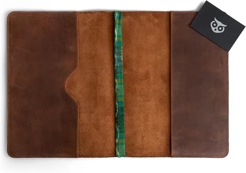 Miniatura 5 de Hide & Drink, Journal Cover Compatible with Moleskine XL (7.5 x 9.75 in) with Strap, Refillable Case, Personal Planner, Full Grain Leather, Handmade