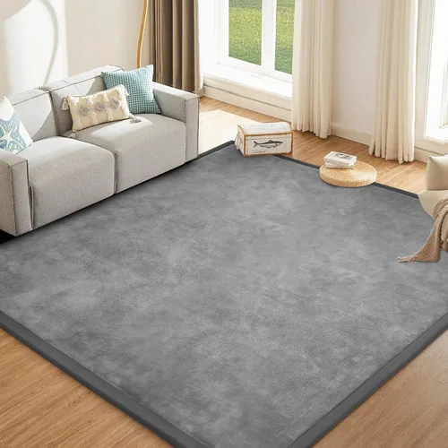 Miniatura 43 de Alfombra de juego para acostar al bebé, alfombrilla para guardería, tapete tipo tatami de espuma viscoelástica de 1.3 pulgadas de grosor, para bebés