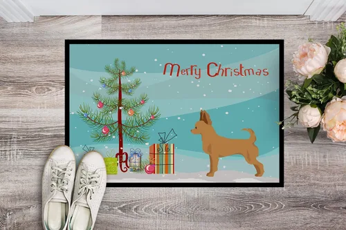 Miniatura 44 de Caroline's Treasures CK3799MAT Akita Shepherd - Tapete de árbol de Navidad de 18 x 27 pulgadas, tapete para puerta delantera, interior y exterior