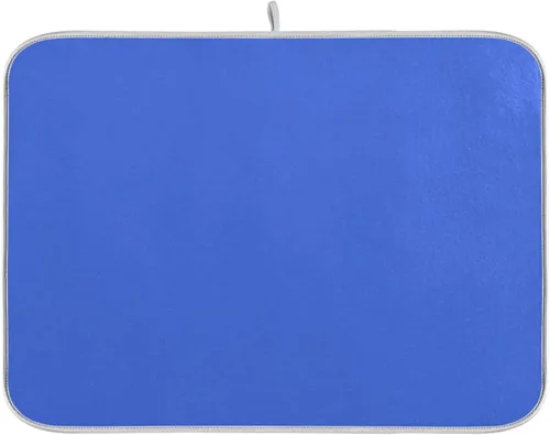 Miniatura 13 de Tapete de secado de platos grande de terracota Xl para platos, accesorios de cocina, mostrador de microfibra, escurridor de platos, resistente al