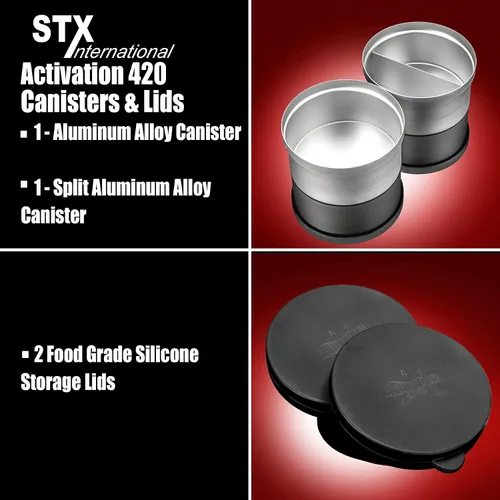 Miniatura 4 de STX International 2 en 1 Combo Kit Completo de Infusor Mágico de Mantequilla, Aceite y Tintura Infuzium Infunde de 1 a 5 Tazas Activador Combo