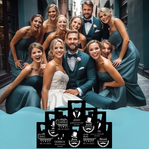 Miniatura 6 de Abrebotellas personalizados, tamaño de tarjeta de crédito, padrinos de boda, regalos para boda, despedida de soltero, abrebotellas de cerveza